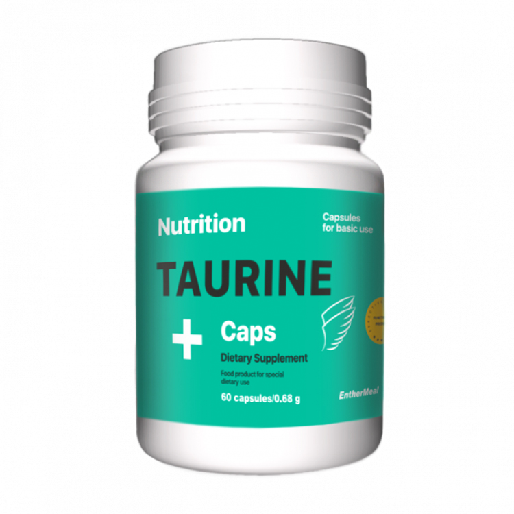 Таурин AB PRO EntherMeal Taurine+, 60 капсул
